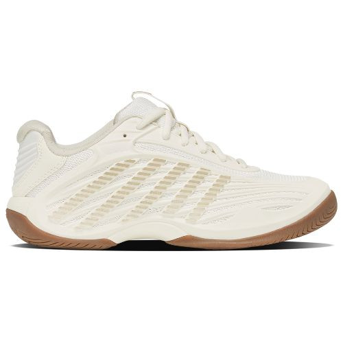 スコティッシュ K-Swiss Women's Hypercourt Express 3 Indoor Tennis Shoe (Egret