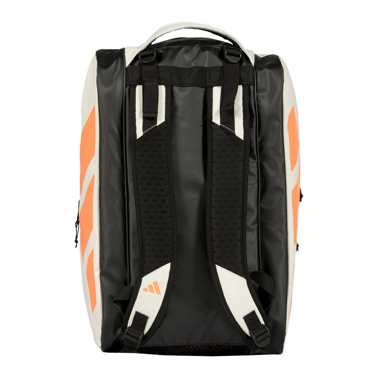 ハマケロ Adidas Multigame Racket Bag (Off White/Orange) - paddlepro
