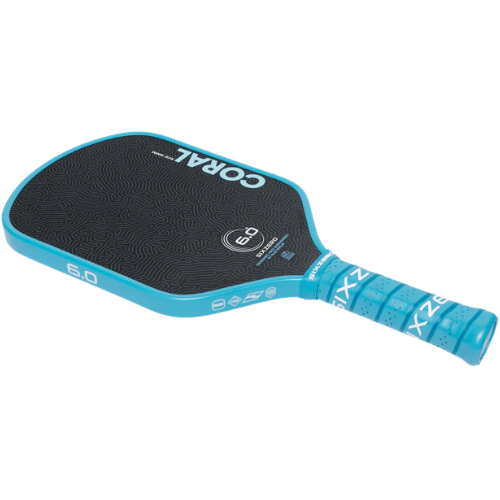 Six Zero Coral 16mm Hybrid Pickleball Paddle - paddlepro