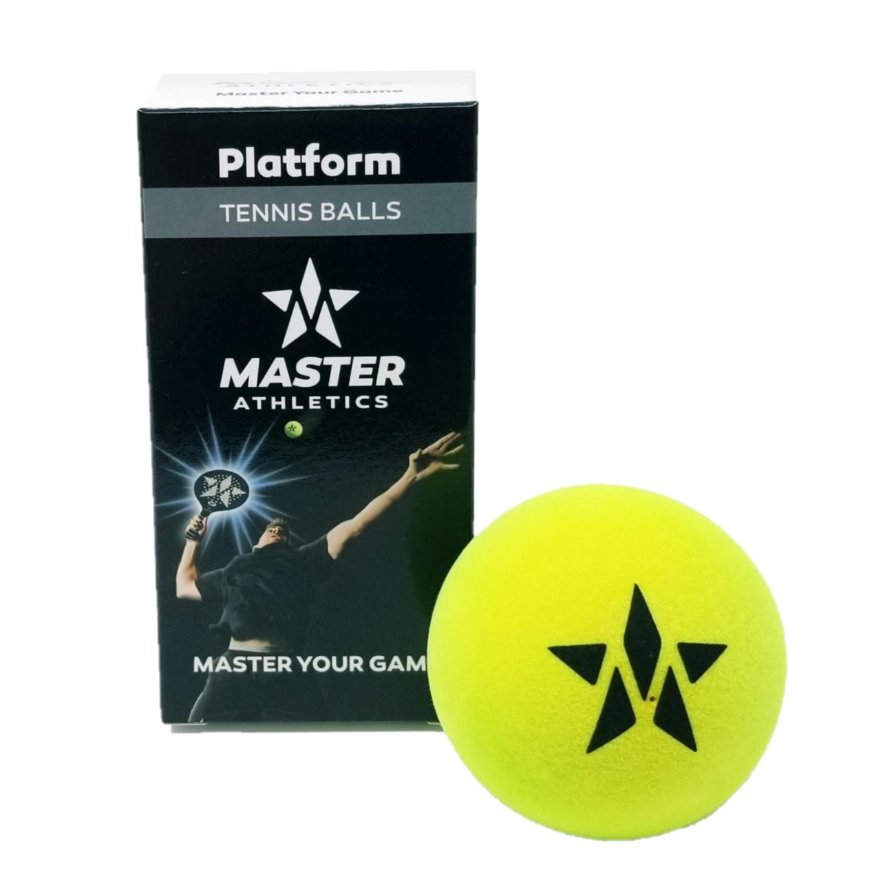 その他 EARTH BALL SPORTS TOURNAMENT Master Athletics Platform Tennis Balls (1 Dozen = 6 sleeves