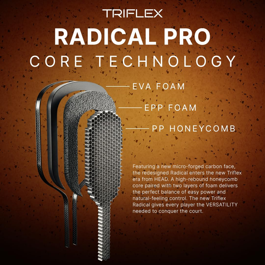 HEAD Radical Pro15 Pickleball Paddle | 2026 Model - paddlepro