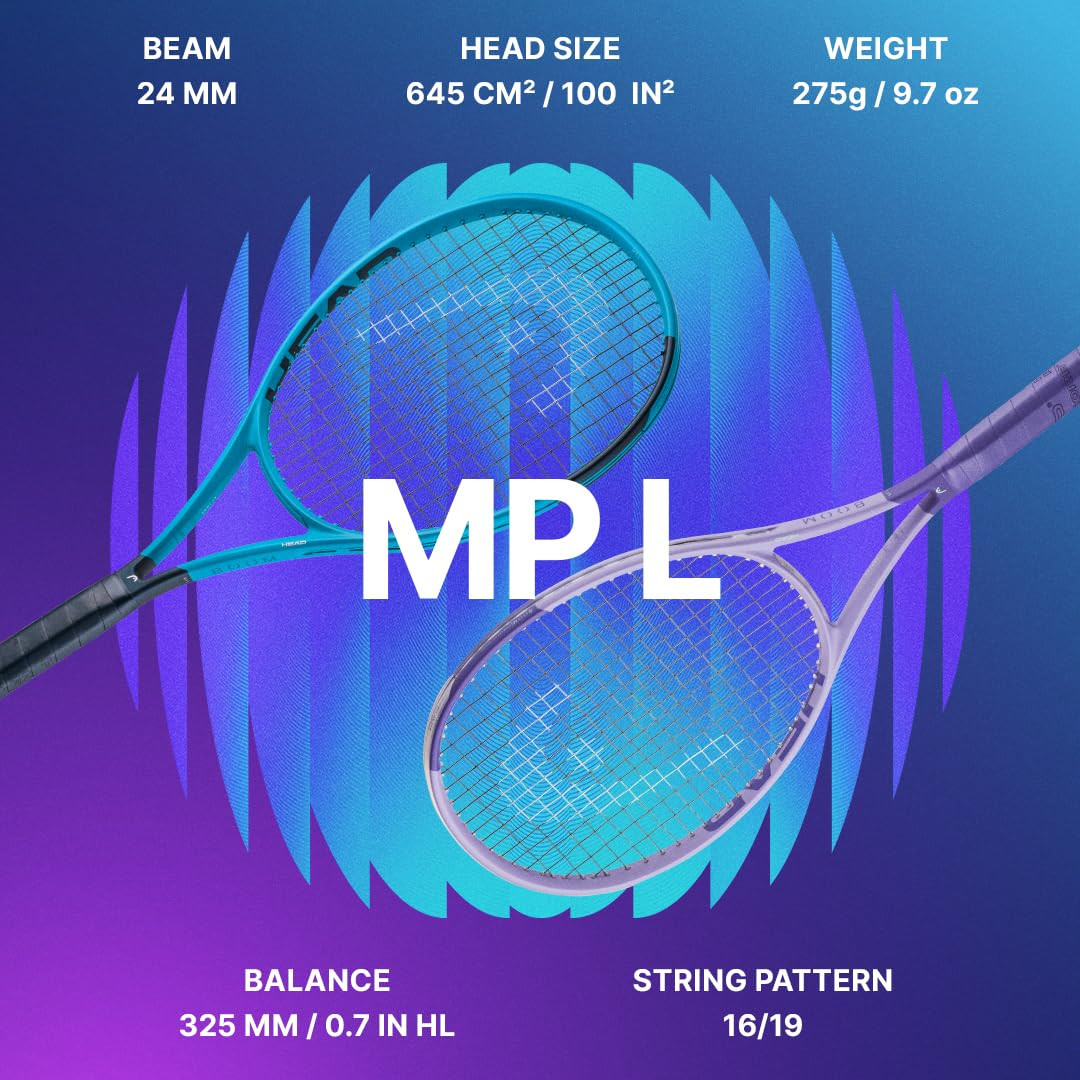 HEAD Boom MP L Tennis Racquet | 2026 Model | UNSTRUNG - paddlepro