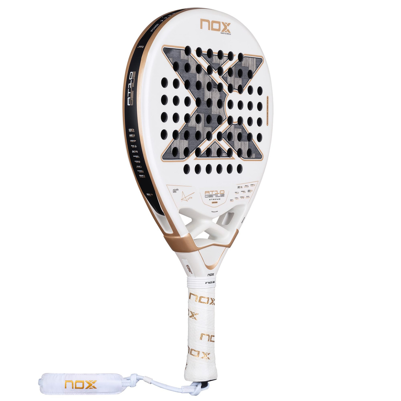 NOX AT10 Genius 12K 2026 by Agustín Tapia Padel Raquet - paddlepro