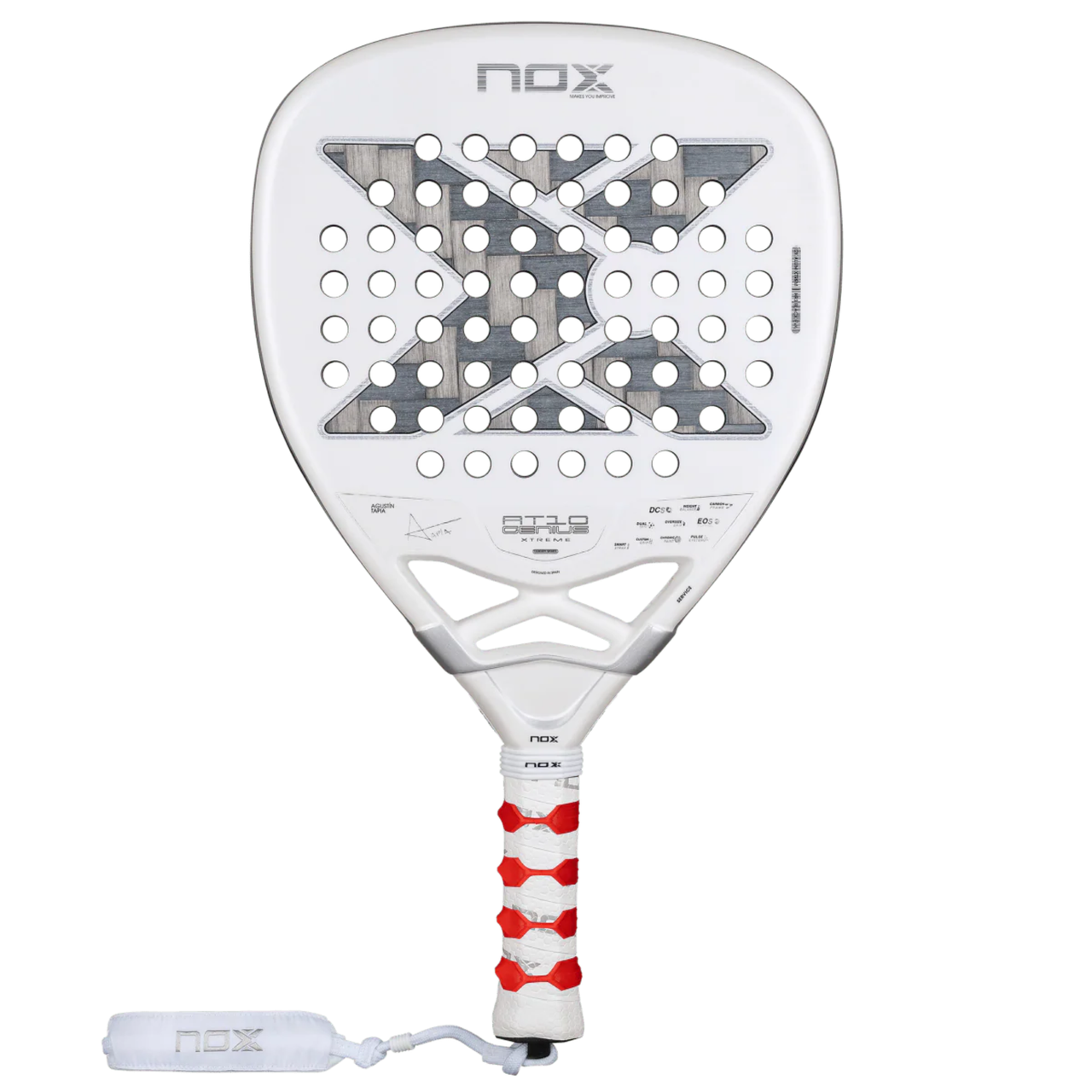 NOX AT10 Genius Attack 12K 2026 by Agustín Tapia Padel Raquet