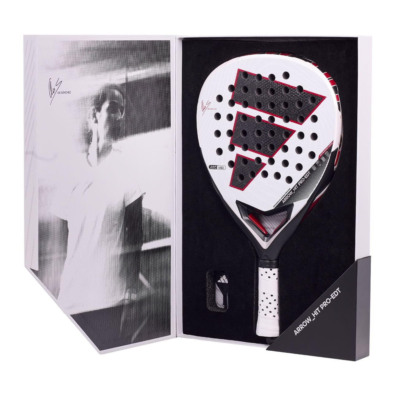 adidas Arrow Hit Pro EDT 2026 ARI Sanchez Padel Racquet - paddlepro