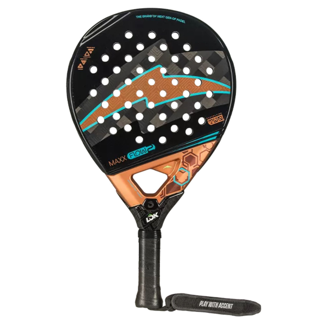 LÕK Maxx Flow Padel Racquet | GEN 2 | Bea Caldera - paddlepro
