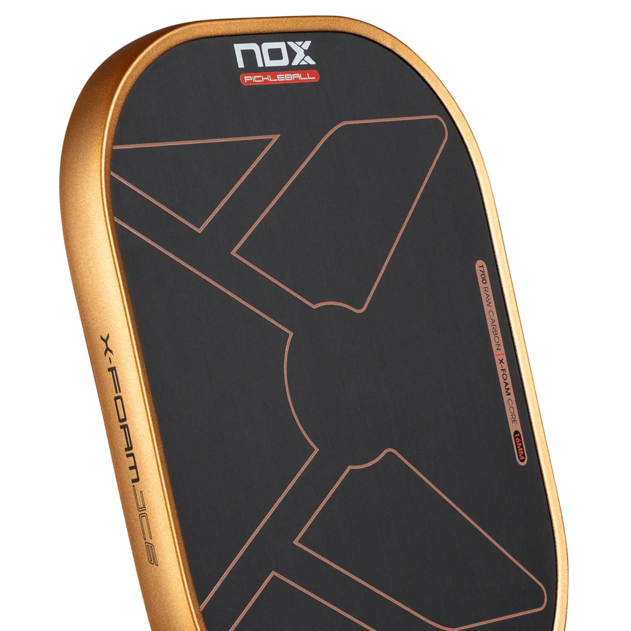 NOX X-Foam JC6 16mm Pickleball Paddle - paddlepro
