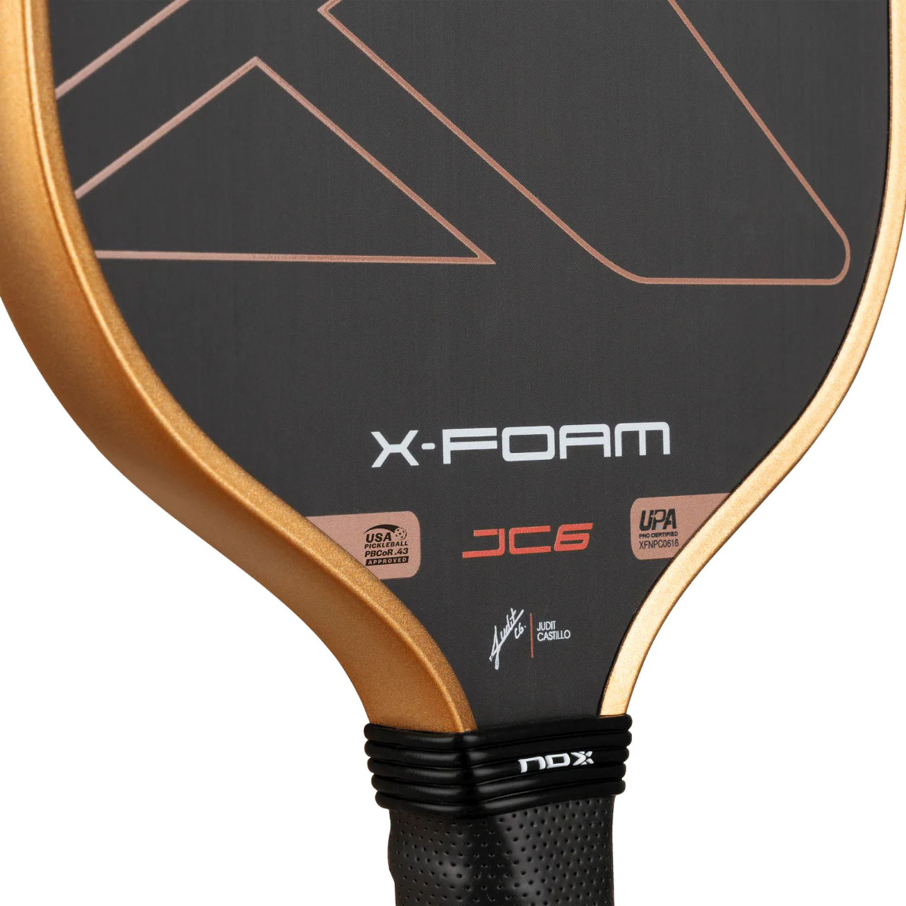 NOX X-Foam JC6 16mm Pickleball Paddle - paddlepro