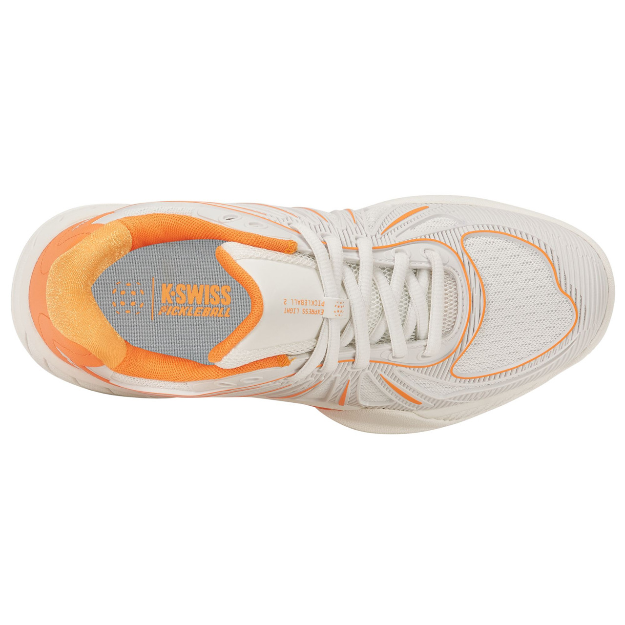 K-Swiss Women's Express Light Pickleball 2 (Blanc de Blanc/Blazing