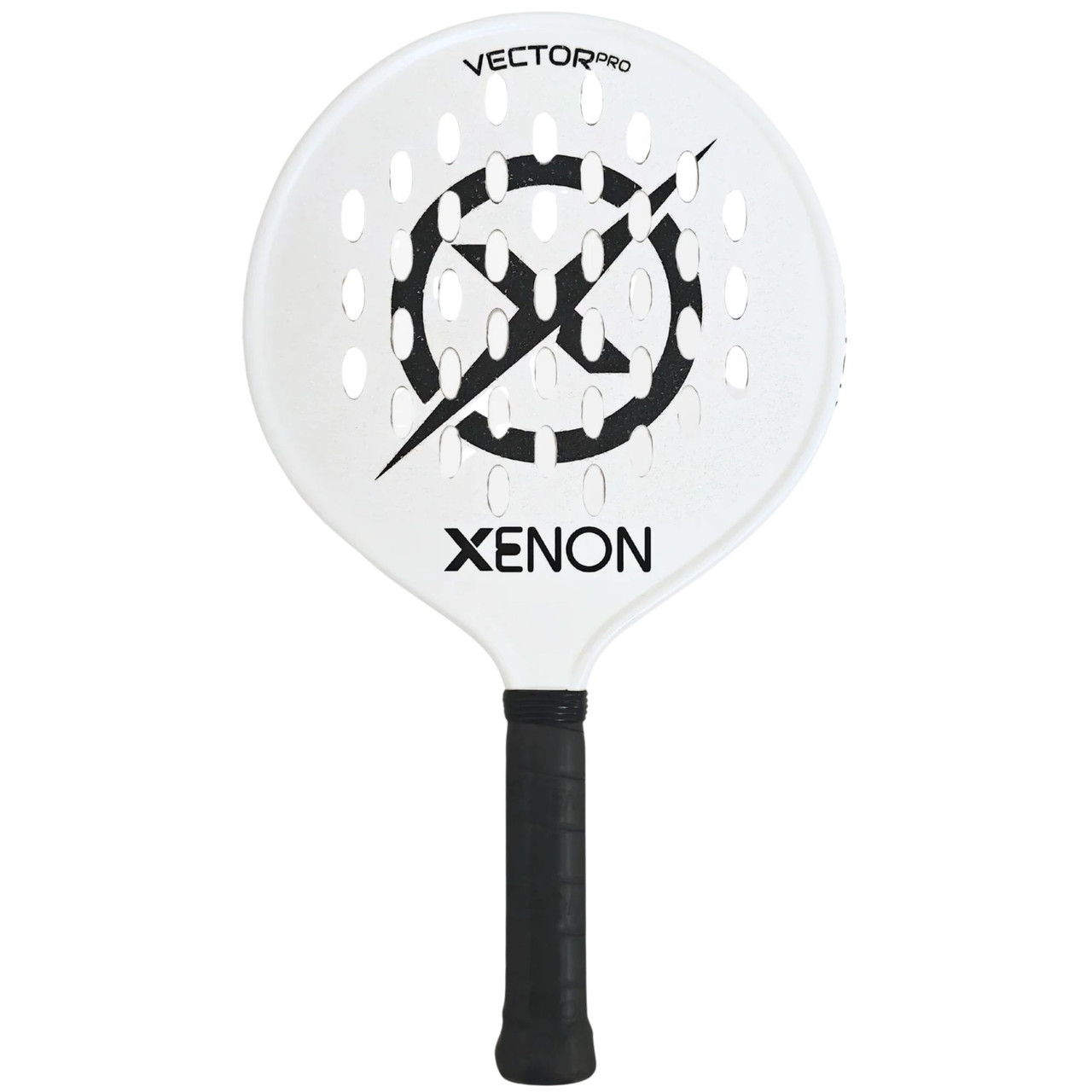 Xenon Vector Pro Spin Max White Platform Tennis Paddle (2027 Model
