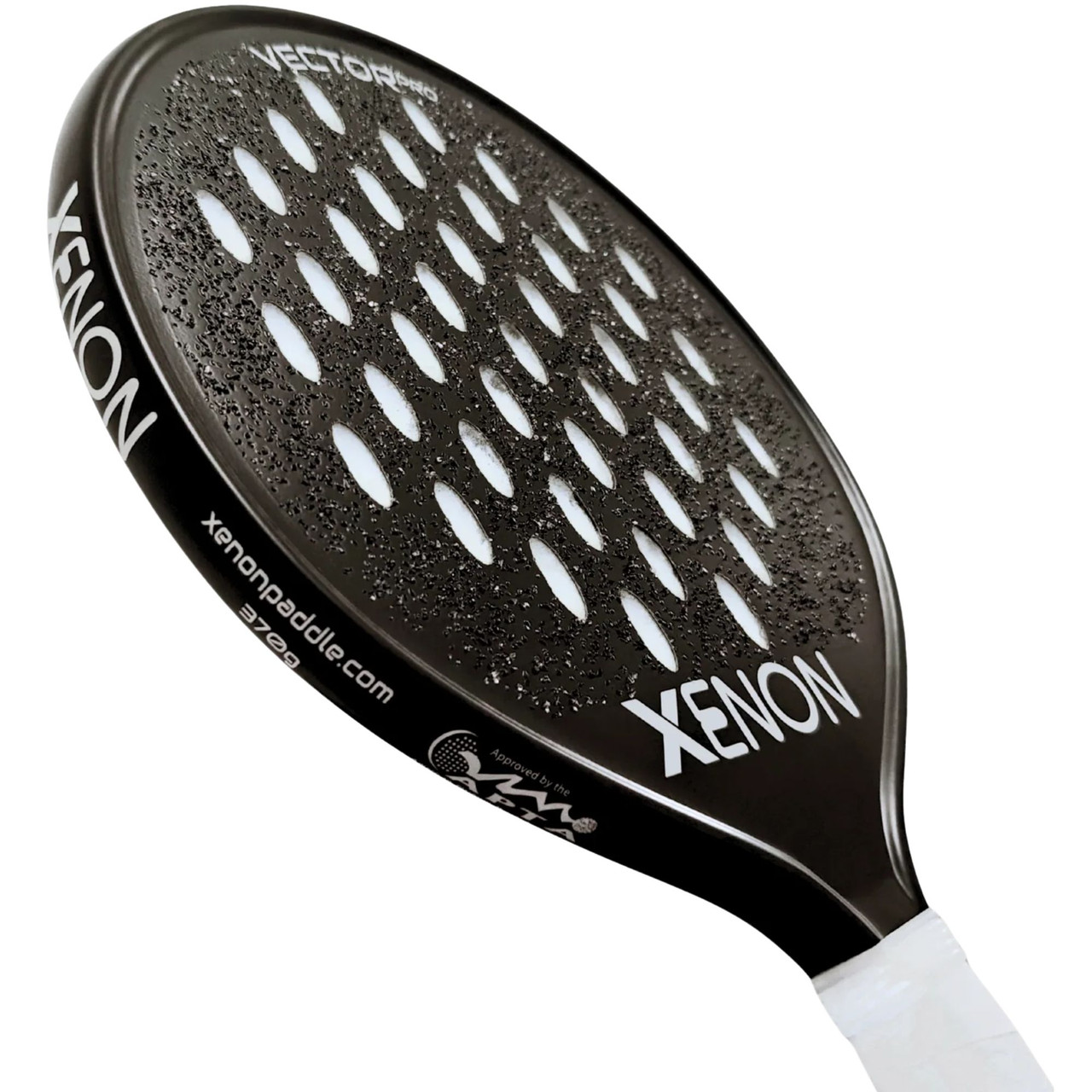 Xenon Vector Pro Spin Max Black Platform Tennis Paddle (2027 Model