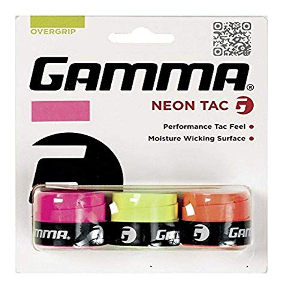 Gamma AGNOT-10 Lot De 3 Bandes De Grip Overgrip Neon Tac Rose