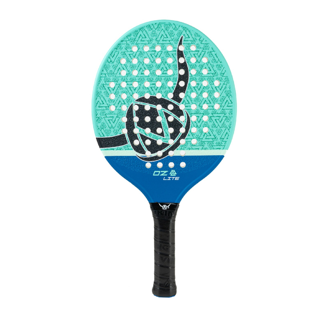 Viking Oz Lite Valknut Teal Platform Tennis Paddle paddlepro