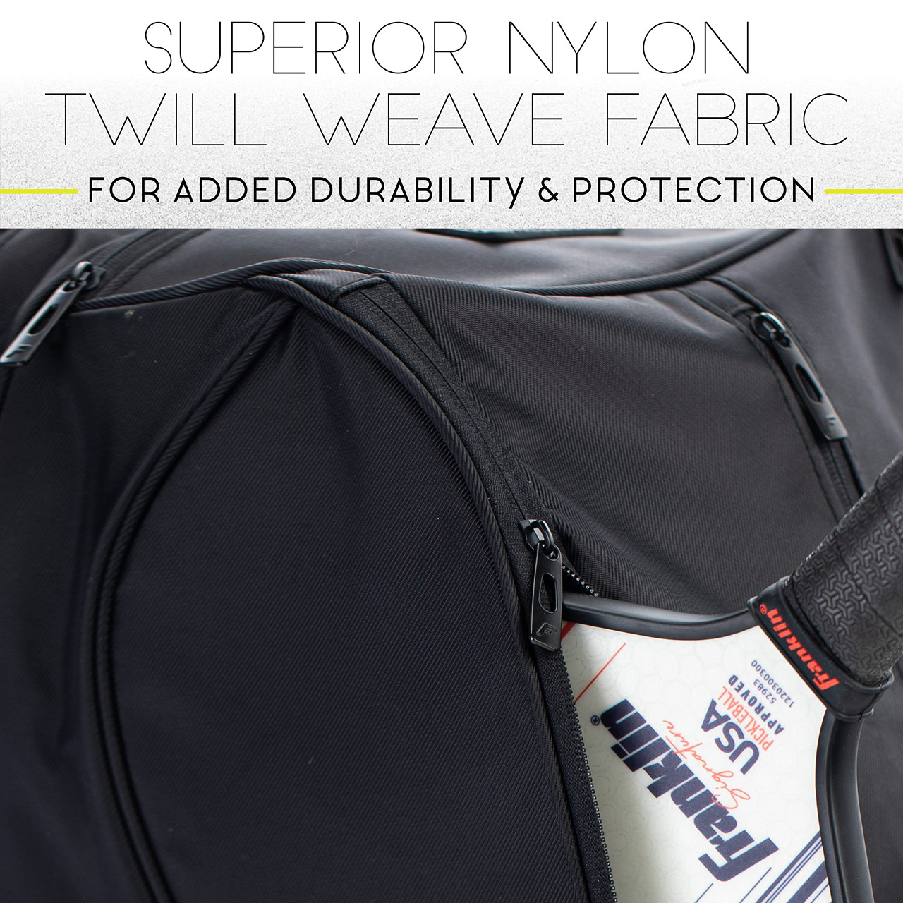 Franklin Sports Pickleball Backpack Triple Crown Backpack - paddlepro