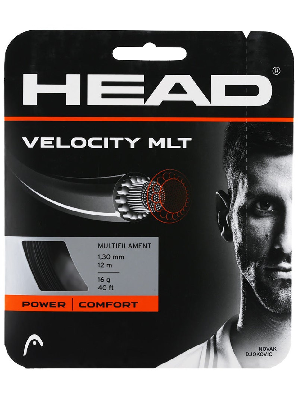 【U LAN】(UNISEX) Metty String Wide Training HEAD Velocity MLT Tennis String (Set) - paddlepro