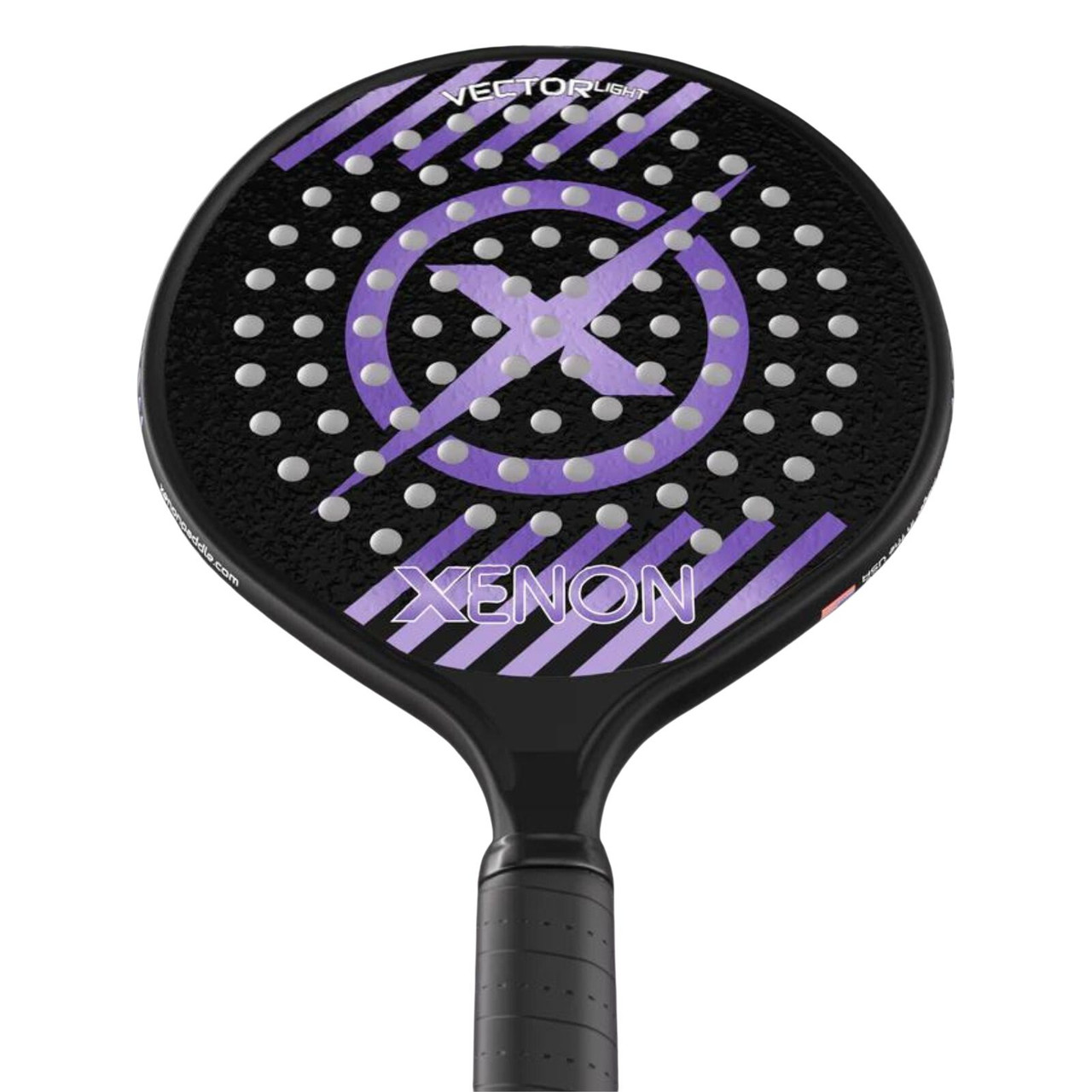Xenon Vector Light Platform Tennis Paddle (Purple) - paddlepro