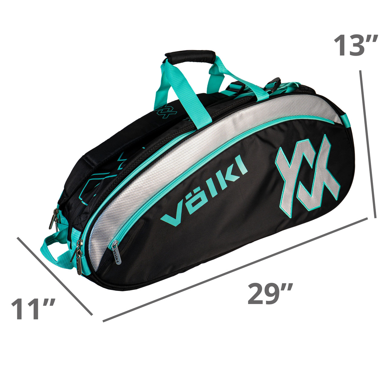 VOLKL Tennis Combi Bag | Holds 6-9 Racquets | Shoe Pocket