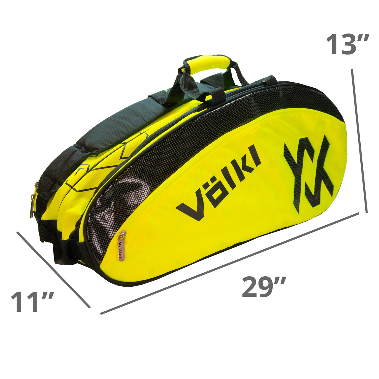 VOLKL Tennis Combi Bag | Holds 6-9 Racquets | Shoe Pocket