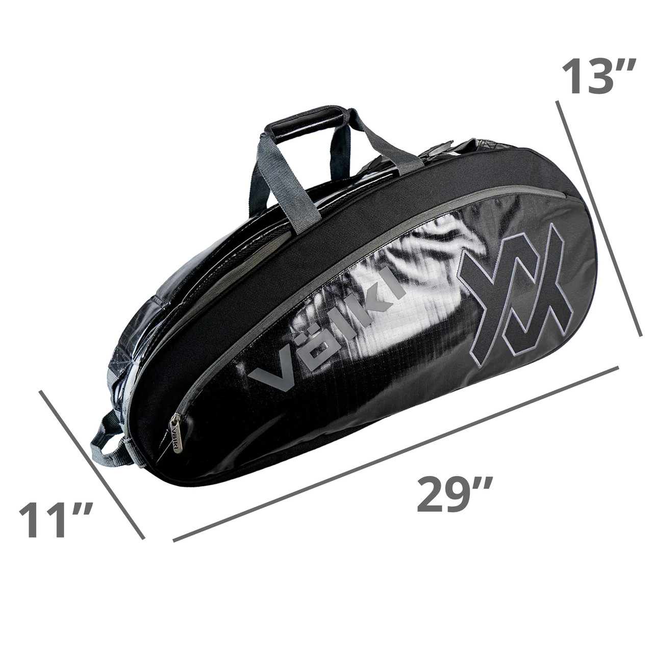 VOLKL Tennis Combi Bag | Holds 6-9 Racquets | Shoe Pocket