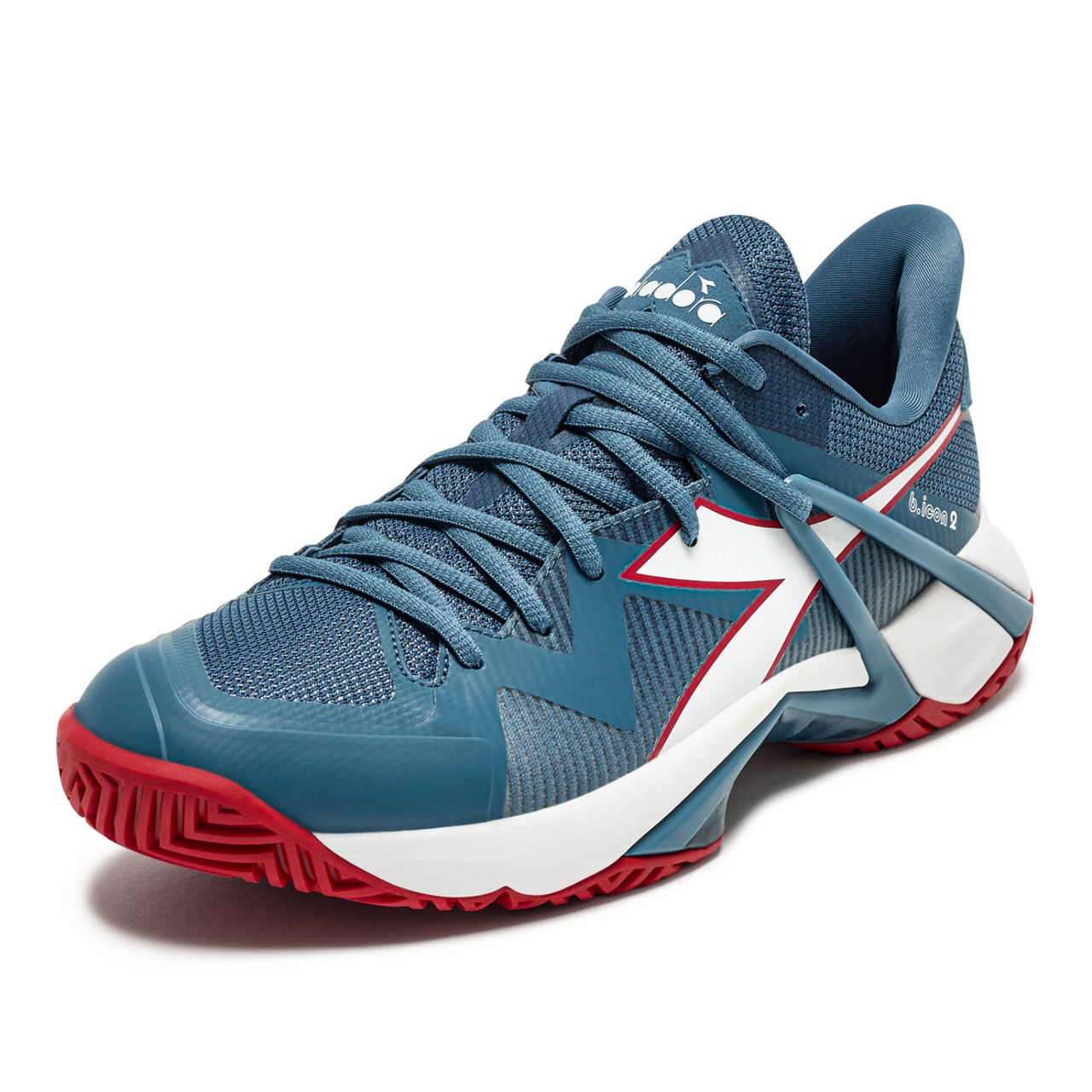 Diadora Men's B.Icon 2 All Ground Tennis Shoe (Oceanview