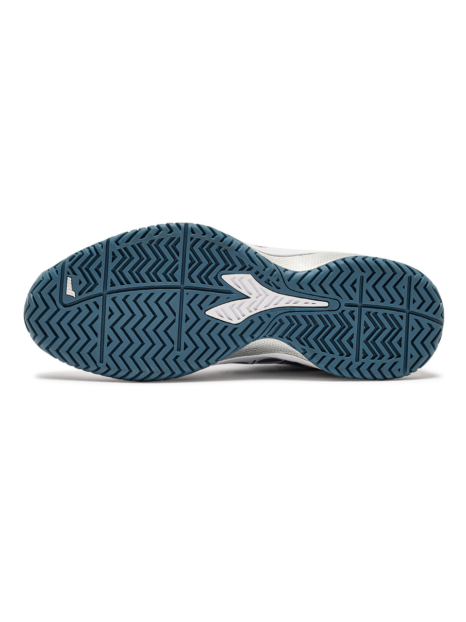 Diadora Men's Blushield Torneo 2 AG Tennis Shoe (White/Oceanview