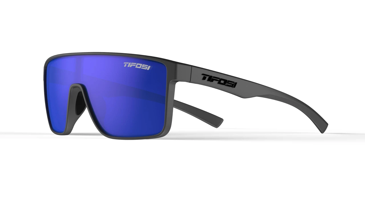 Tifosi Sunglasses in Black and Turquoise Frame with Gradient Lenses Tifosi Optics Moab XC Frameless Cycling Sunglasses Review main image 3