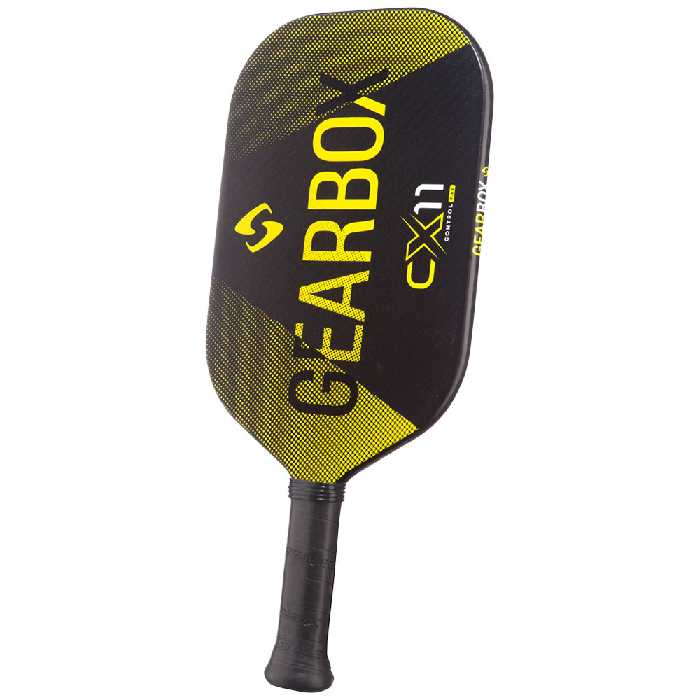 Gearbox CX11E Control - Yellow - 7.8oz Pickleball Paddle - paddlepro