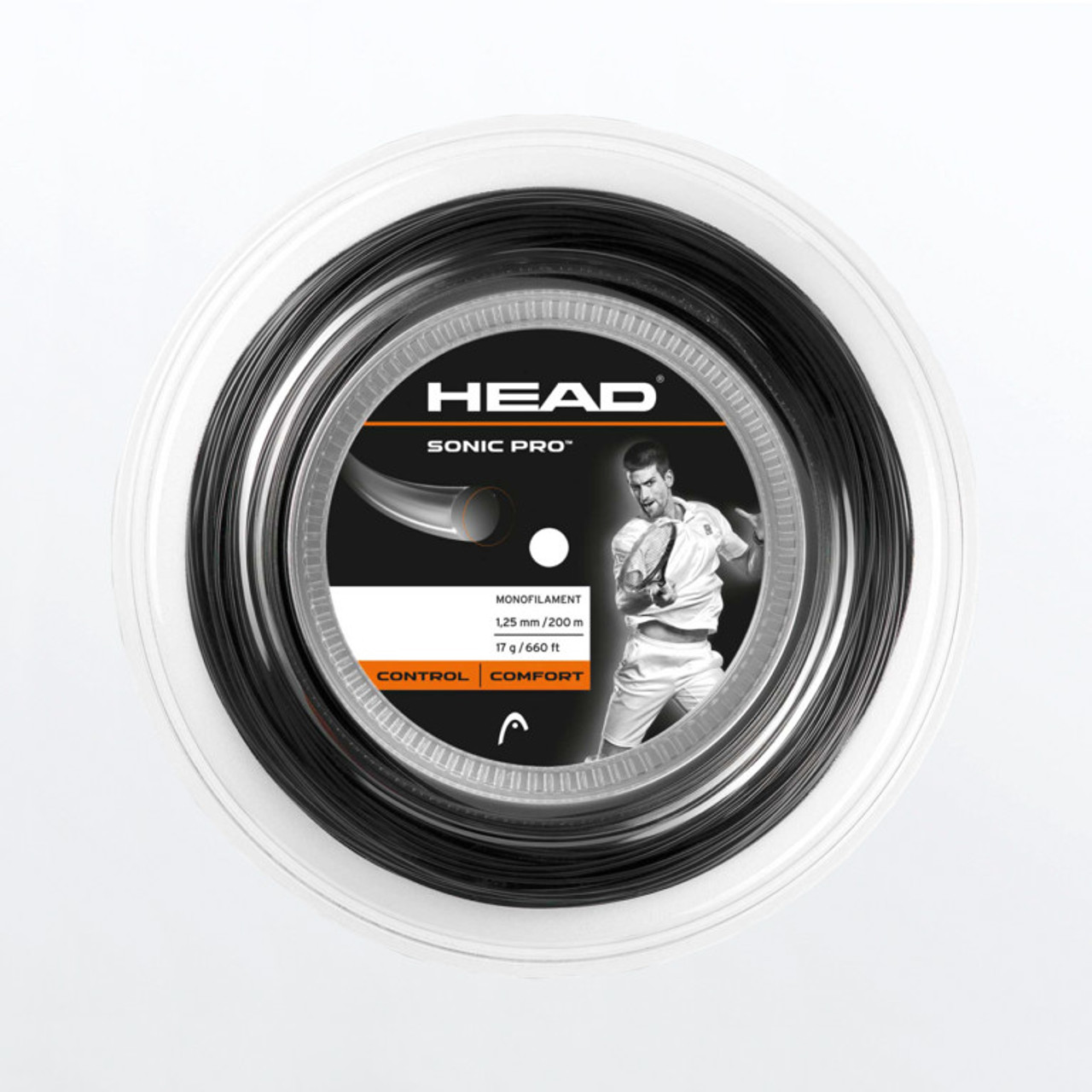 Head Sonic Pro 17 Tennis String Reel (Black)
