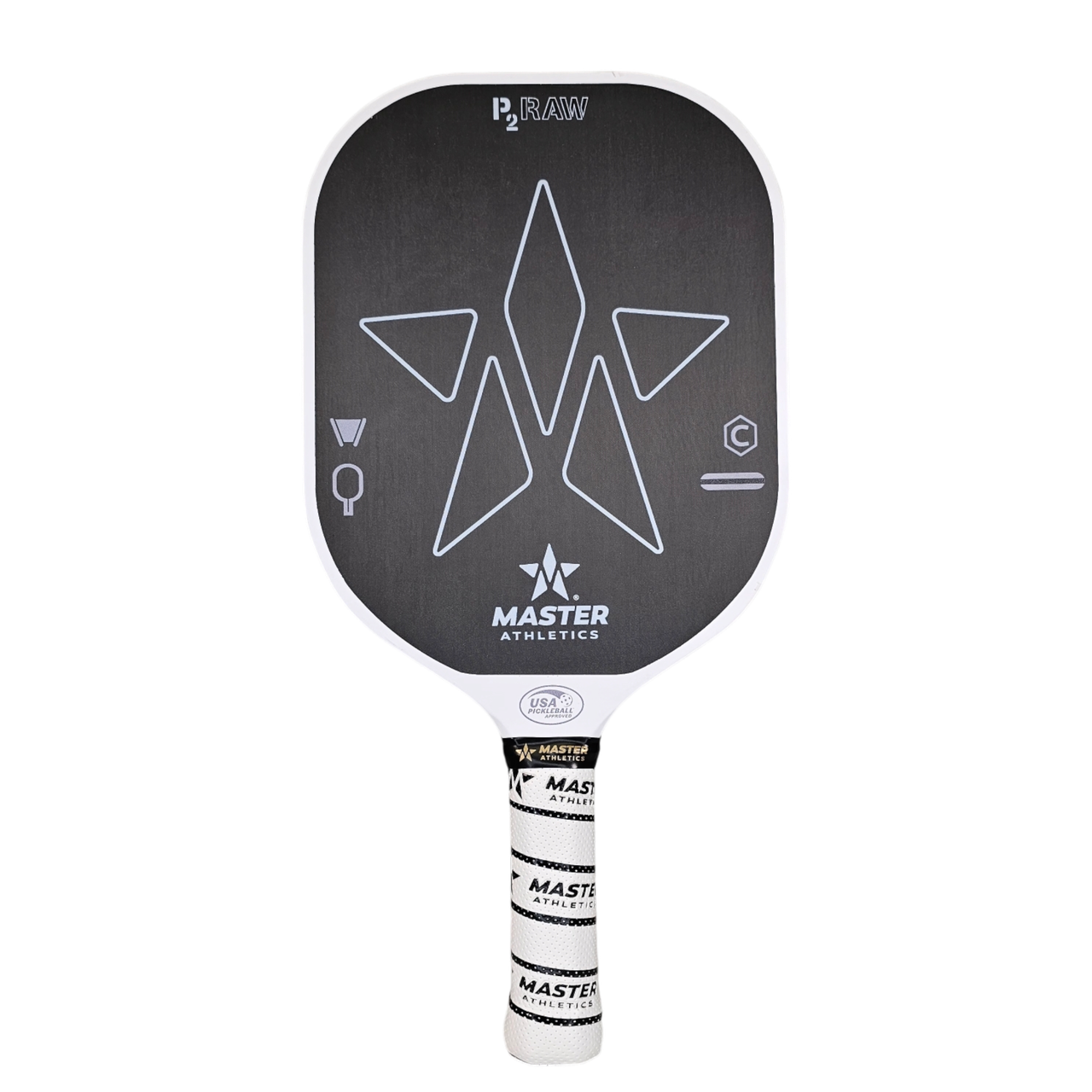 Master Athletics P2 RAW Pickleball Paddle - paddlepro