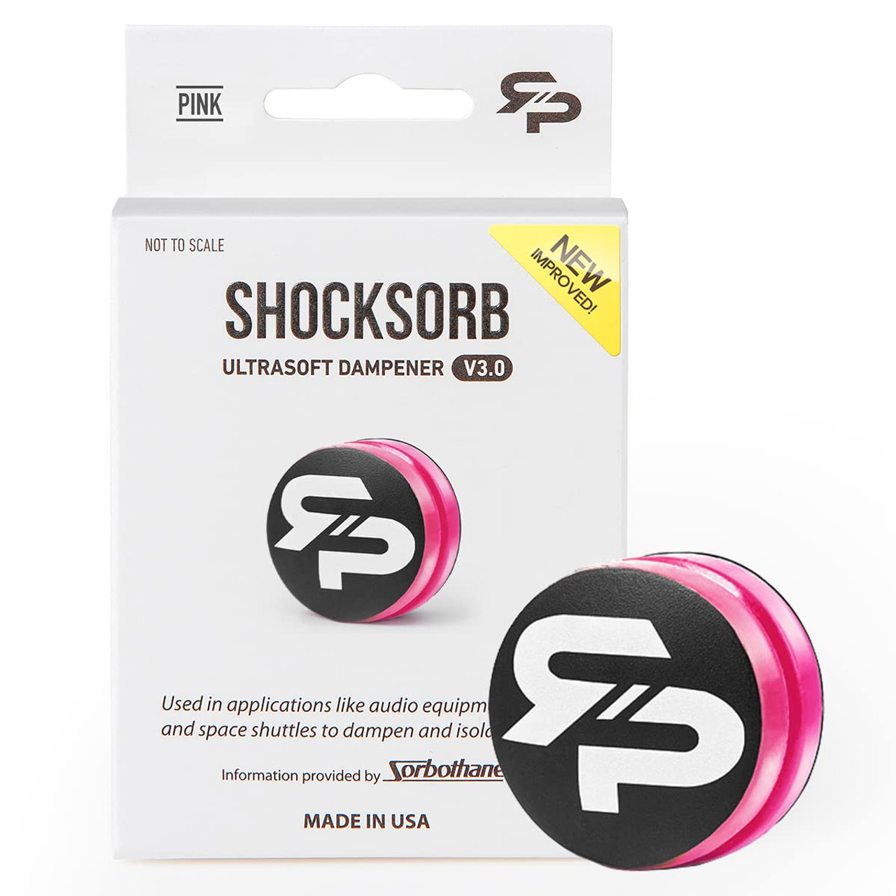 Road To Pro Tennis Racket Shocksorb Dampener V3 - paddlepro