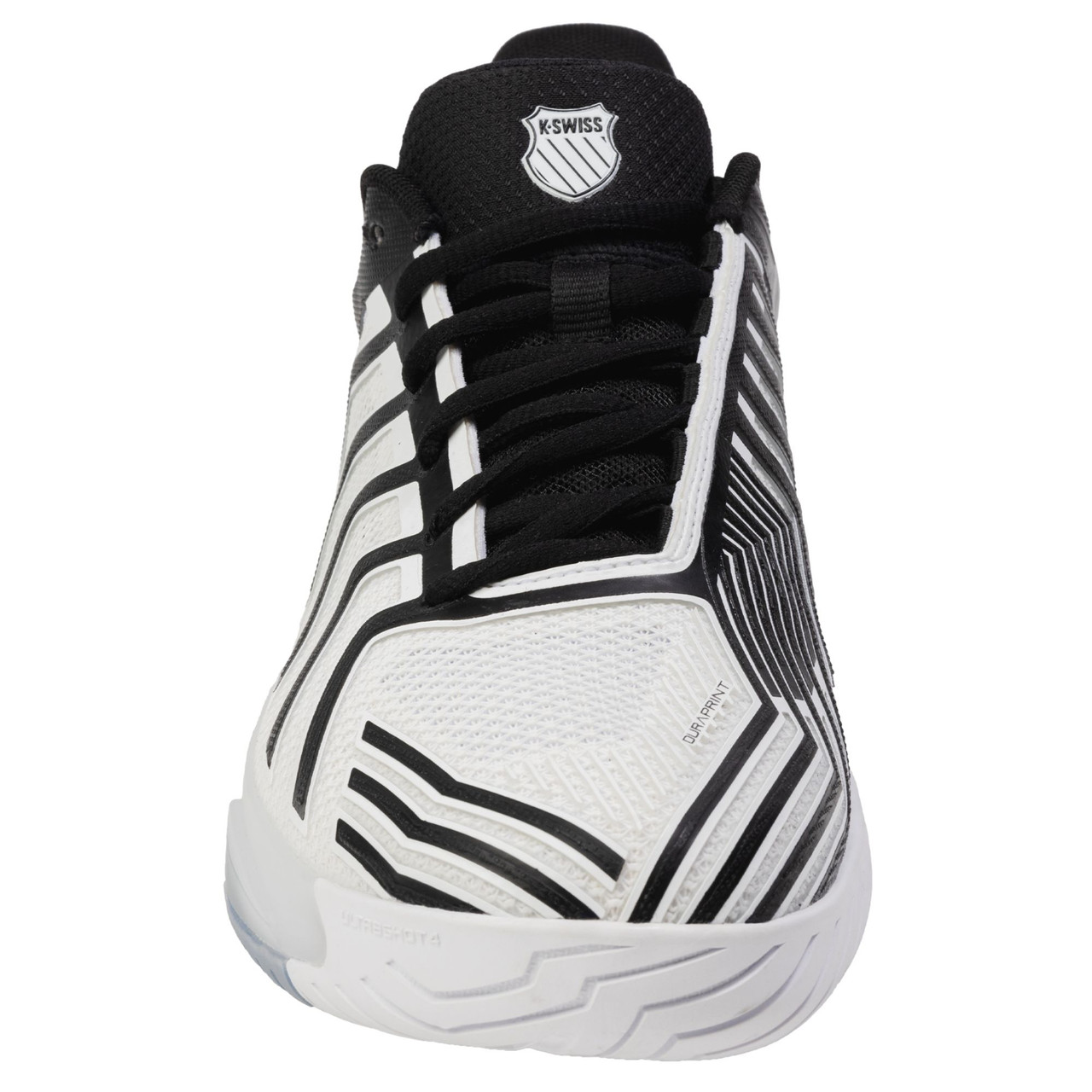 K-Swiss Men's Ultrashot 4 Tennis Shoe (White/Black/Mars Red)
