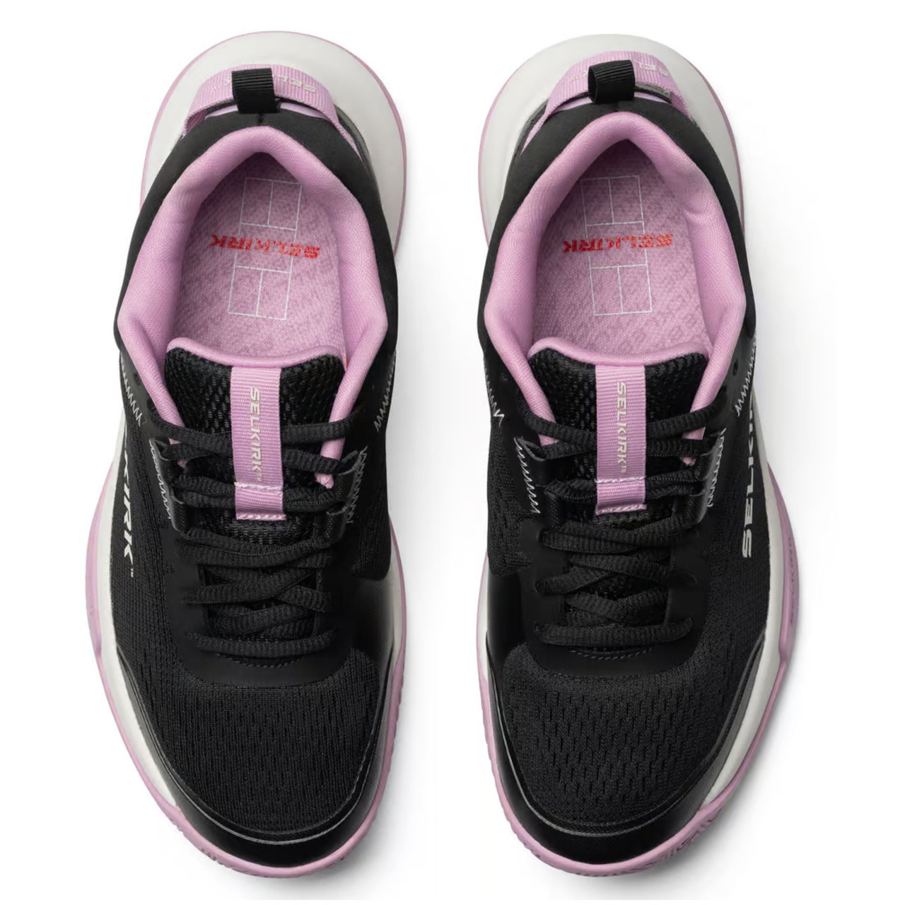 Selkirk Women's CourtStrike Pickleball Shoe (Black/Winter Berry