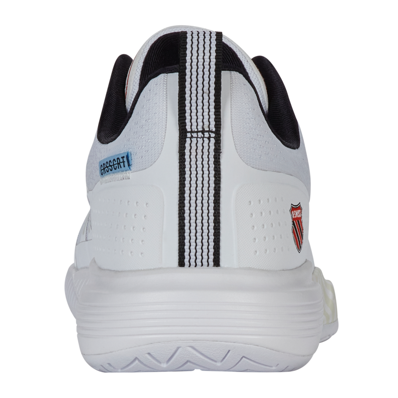 K-Swiss Men's Ultra Court Pickleball Shoe (White/Black/Mars Red)