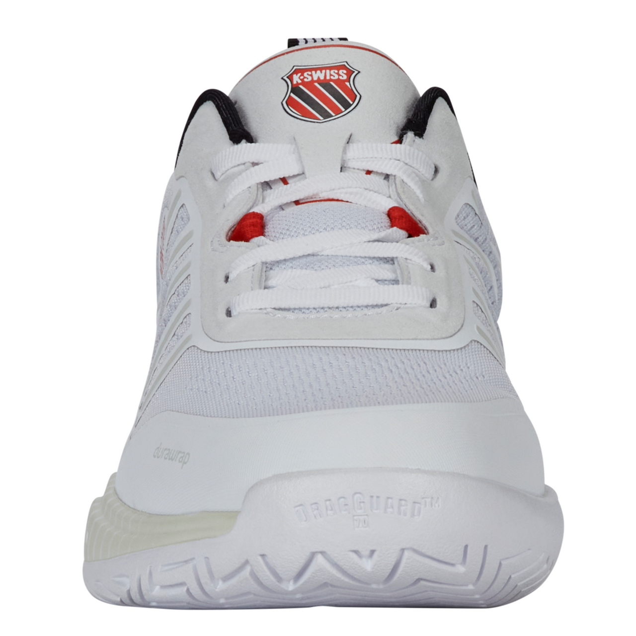 K-Swiss Men's Ultra Court Pickleball Shoe (White/Black/Mars Red)