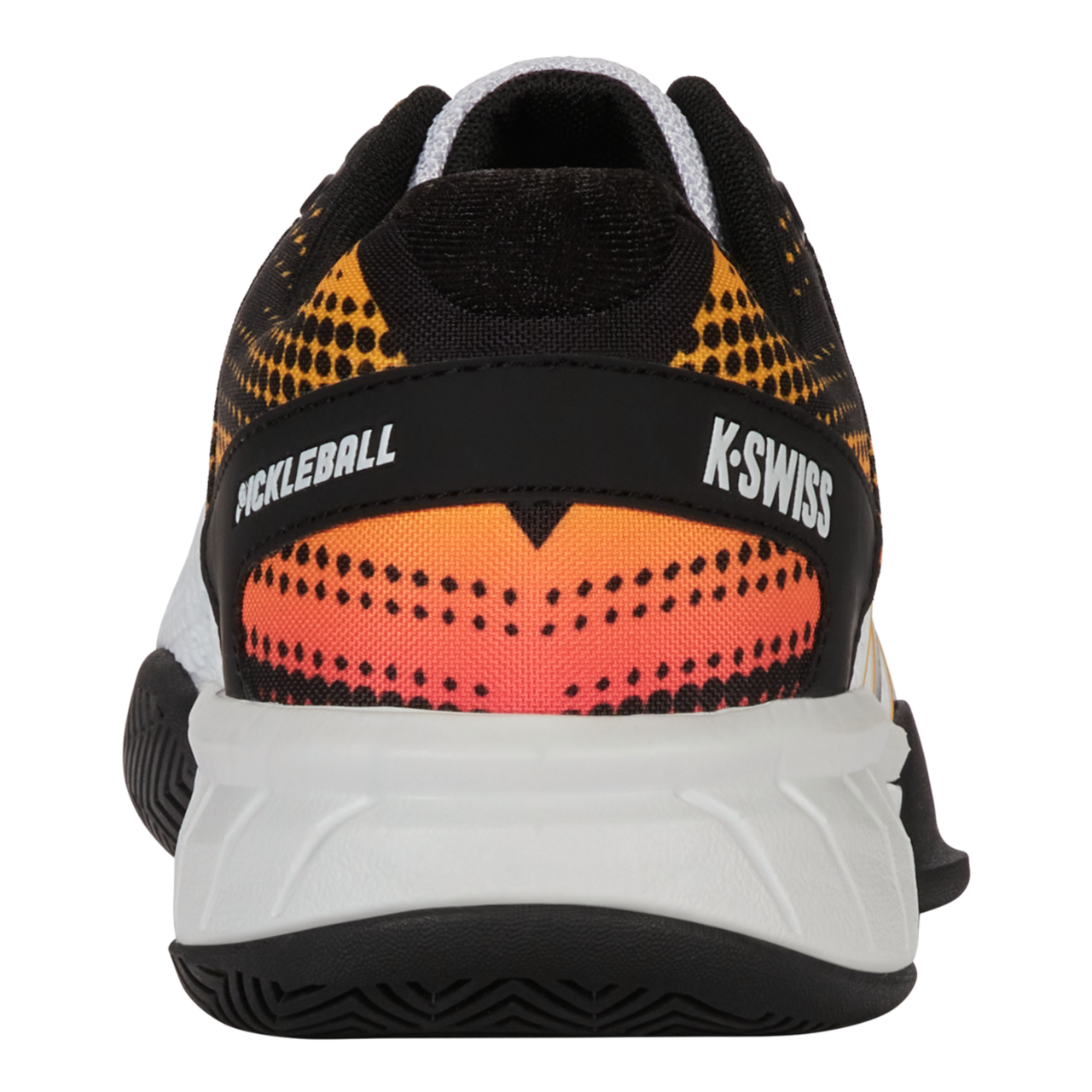 K-Swiss Men's Express Light 2E Pickleball Shoe (White/Daffodil)