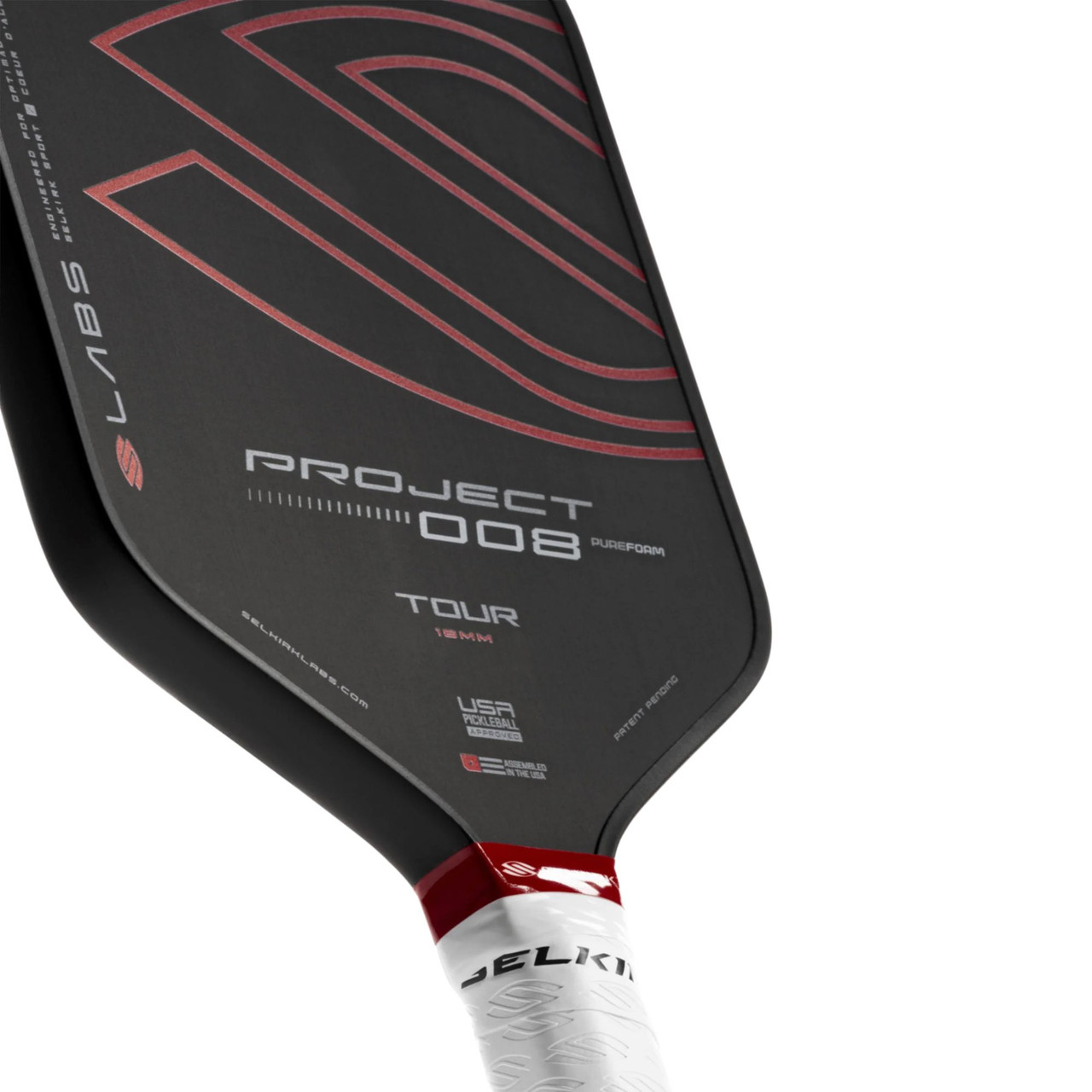 Selkirk Labs Project 008 16mm Tour Pickleball Paddle - paddlepro