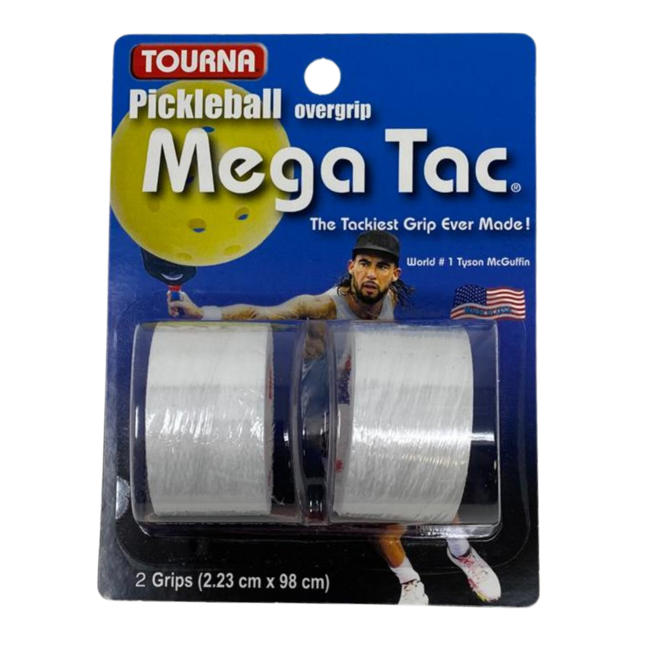 Tourna Pickleball Mega Tac White - paddlepro