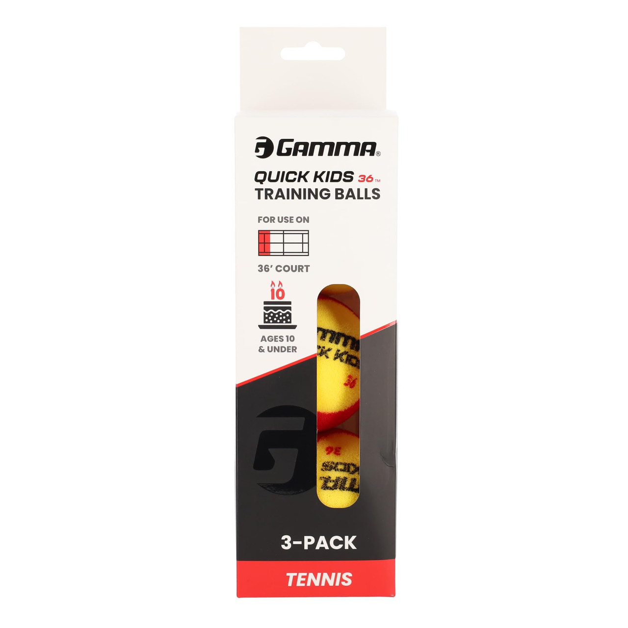 Gamma Training Tennis Balls - Thumbnail 2