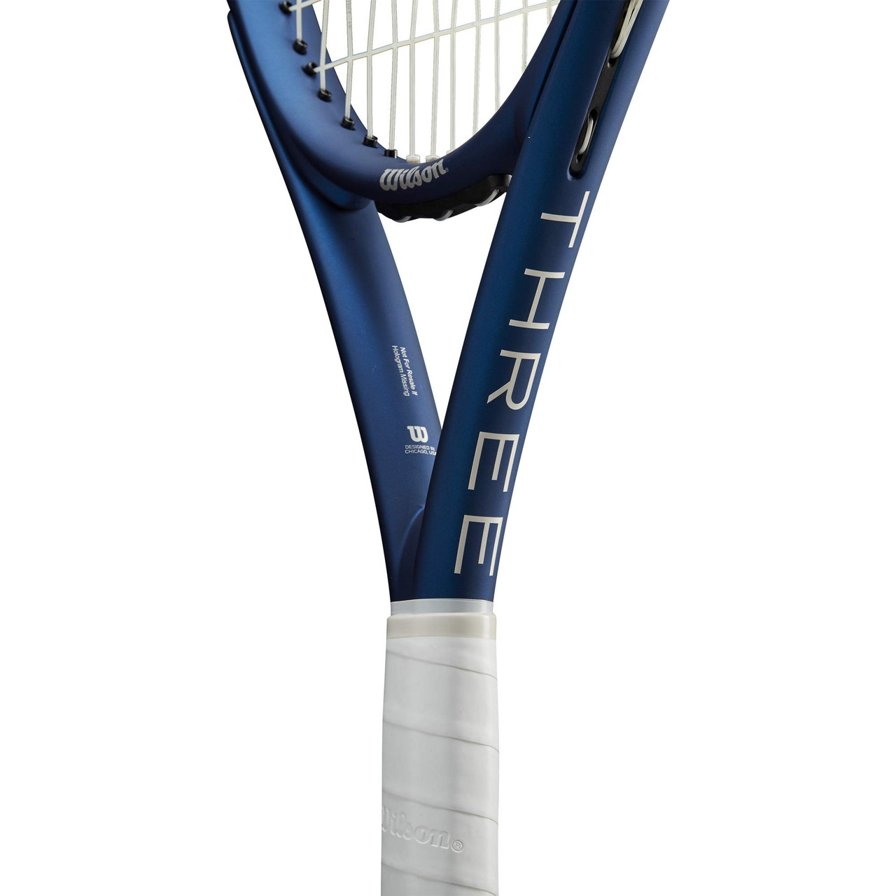 Wilson Triad Three Tennis Racket (Unstrung). - paddlepro
