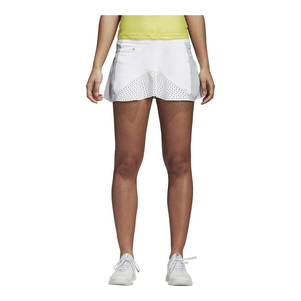 adidas Stella McCartney テニススカート ホワイト Adidas by Stella McCartney Tennis Skirt (White)