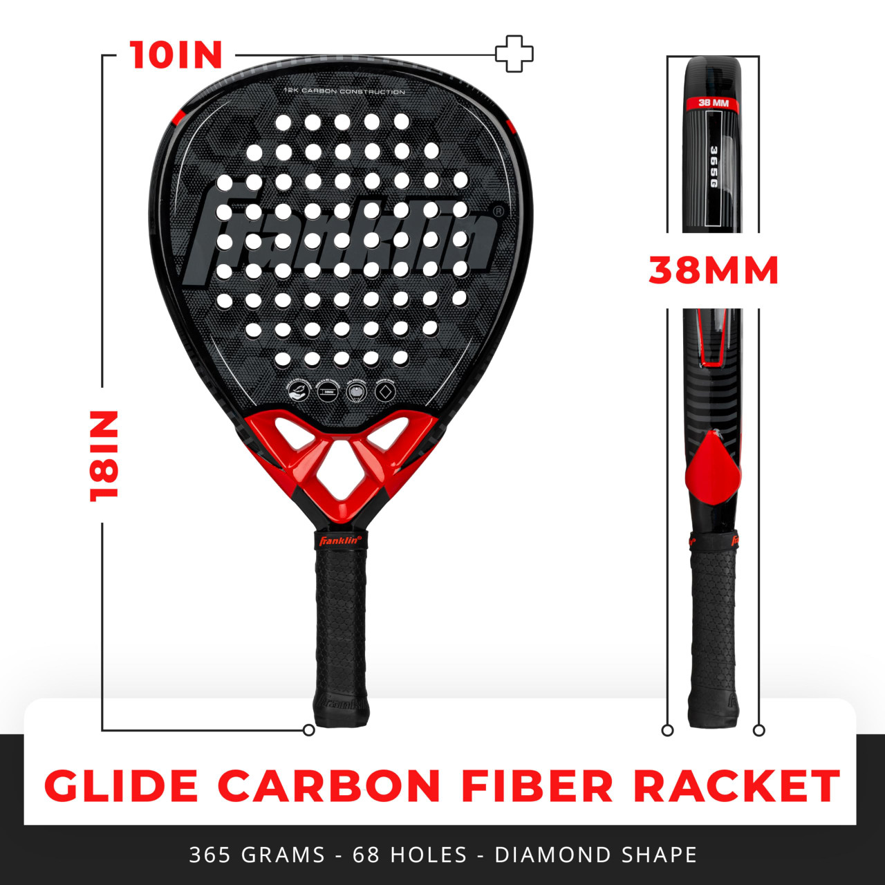 Franklin Glide Padel Racket - paddlepro