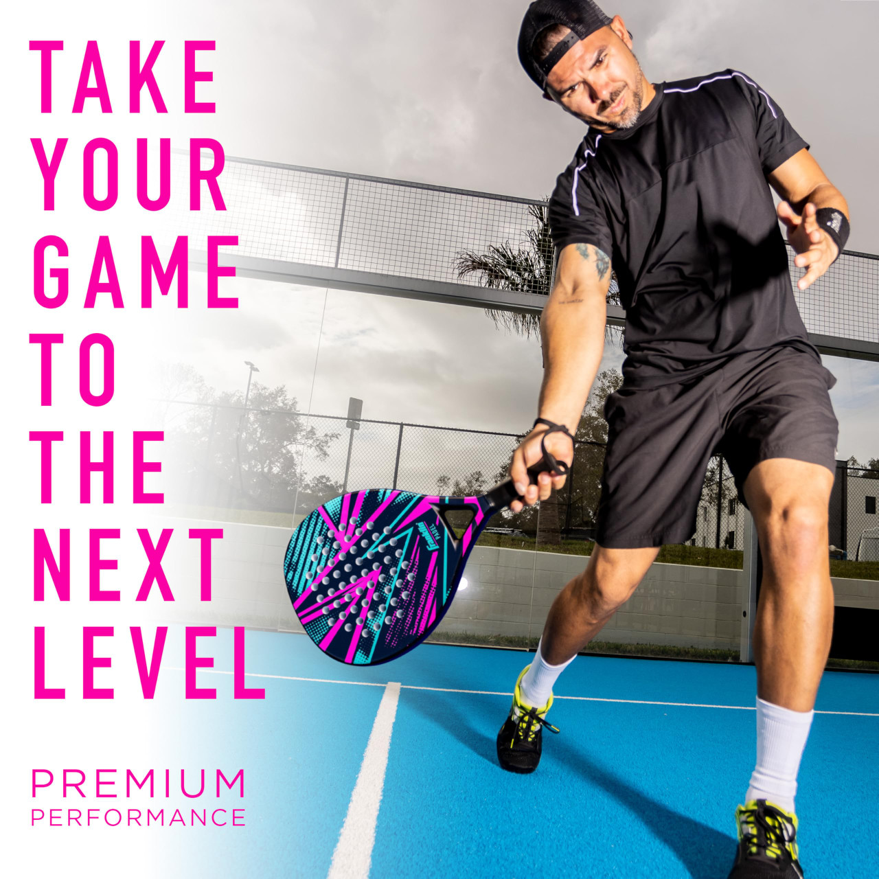 ◆ Smooth Ace tha Hooligan - Revolution Franklin Sports Axel Padel Set - paddlepro