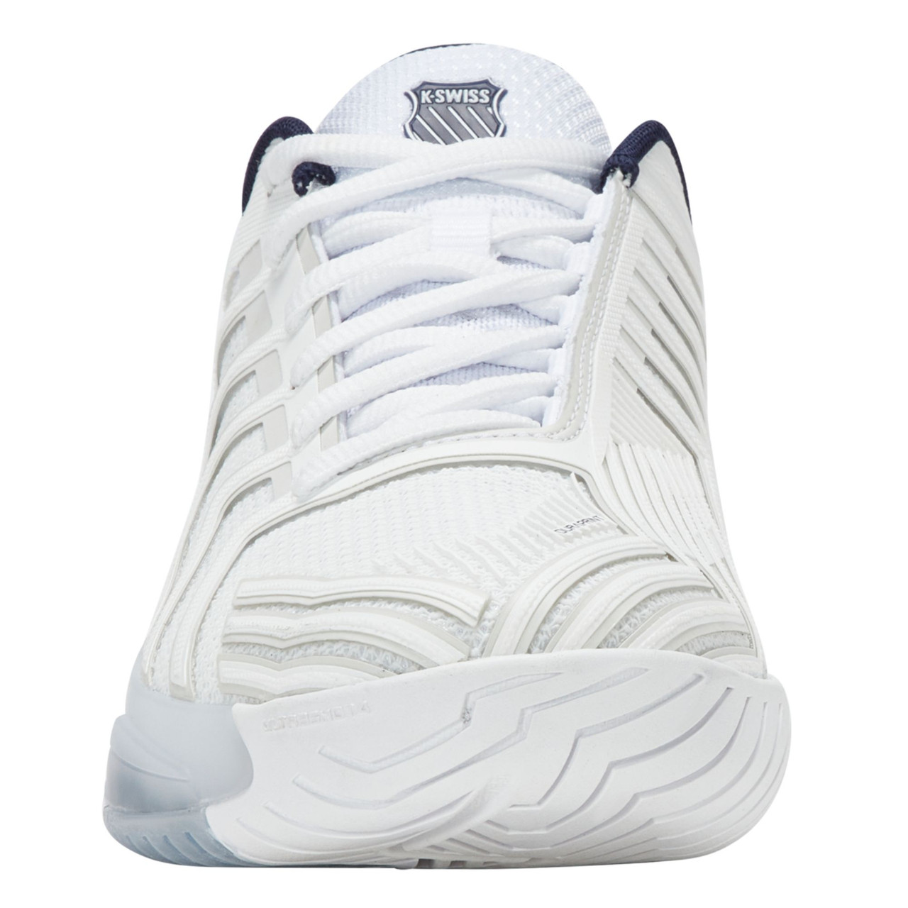 K-Swiss Men's Ultrashot 4 Tennis Shoe (White/Peacoat)