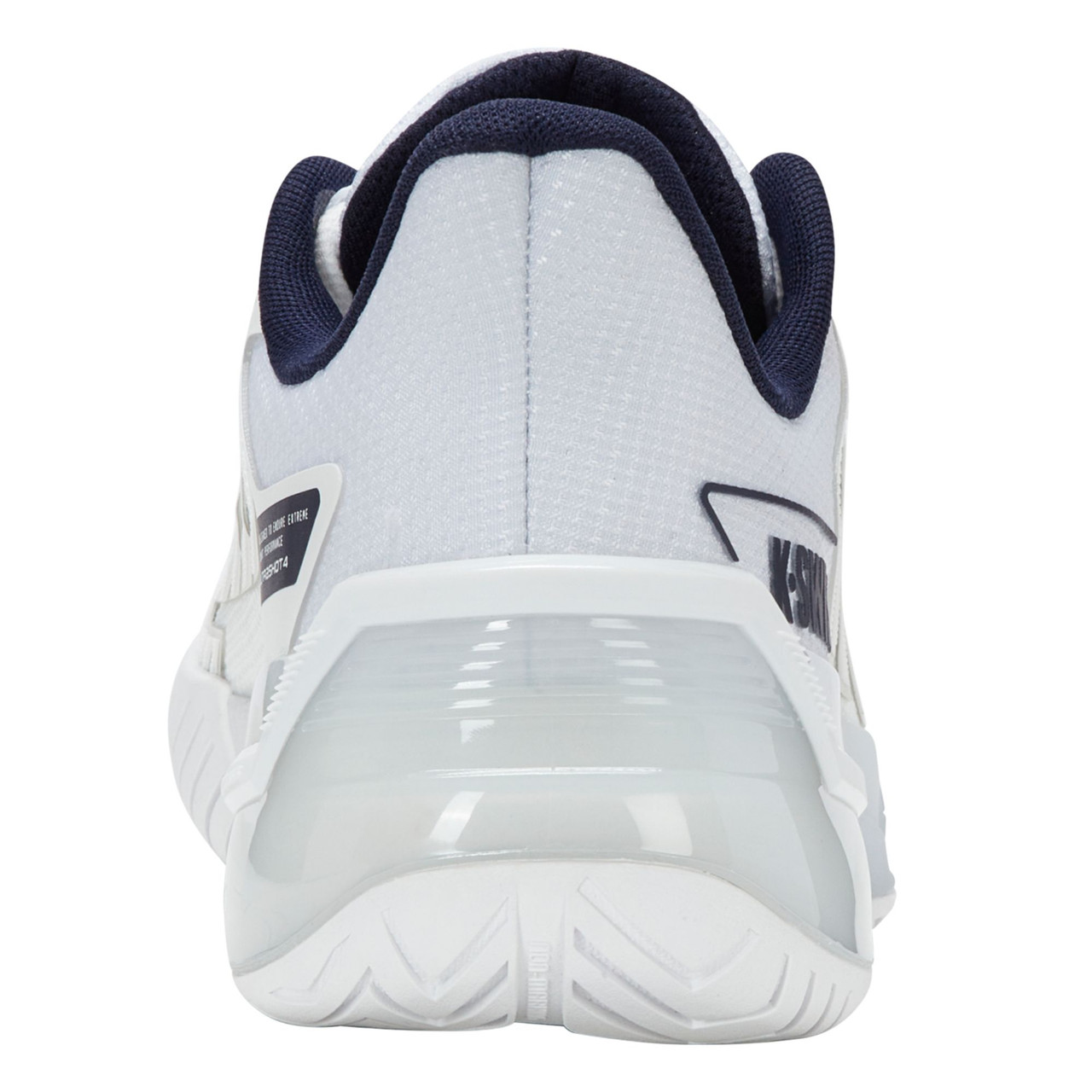 K-Swiss Men's Ultrashot 4 Tennis Shoe (White/Peacoat)
