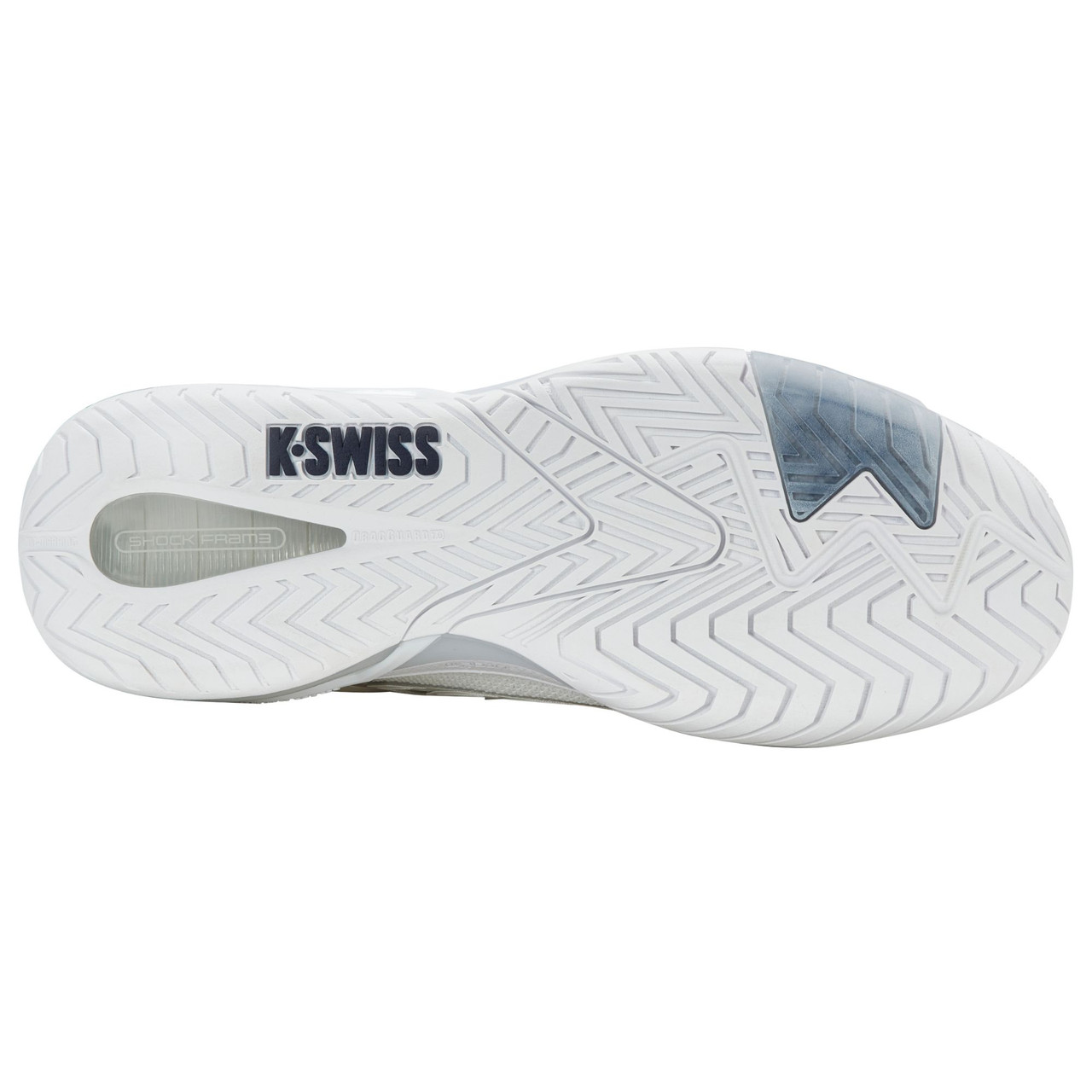 K-Swiss Men's Ultrashot 4 Tennis Shoe (White/Peacoat)