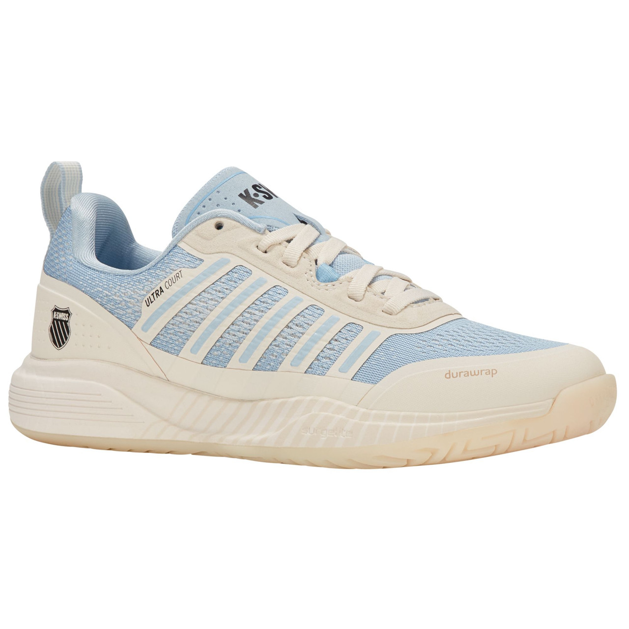 K-Swiss Women's Ultra Court Pickleball Shoe (Jet Stream/Ballad Blue)