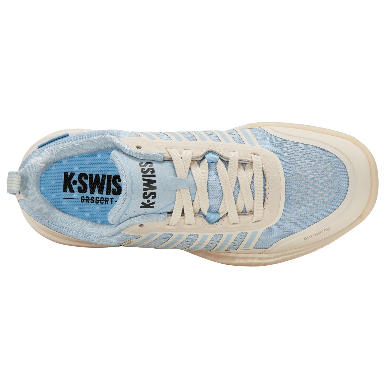 K-Swiss Women's Ultra Court Pickleball Shoe (Jet Stream/Ballad Blue)