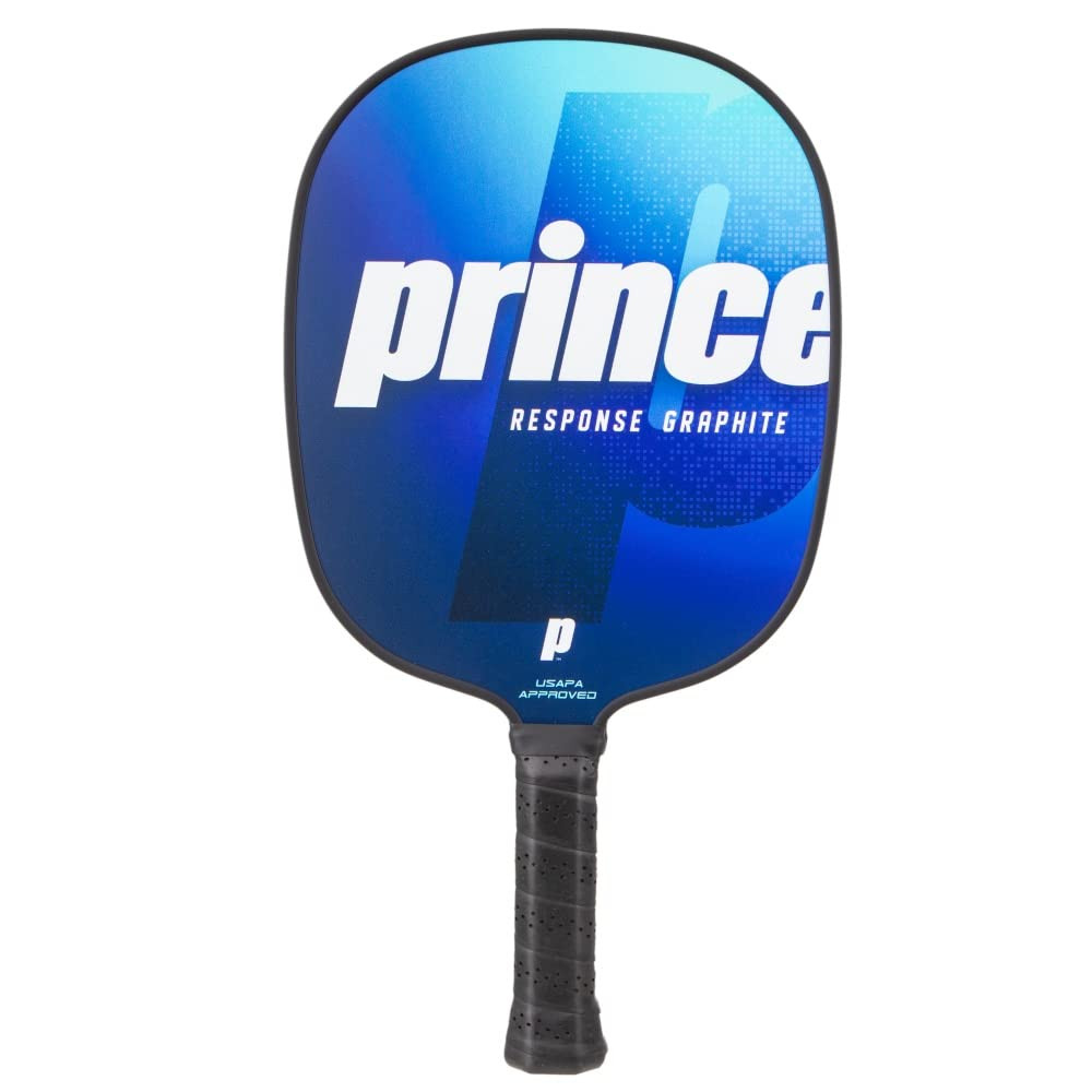 Prince Response Graphite Pickleball Paddle-Blue - paddlepro