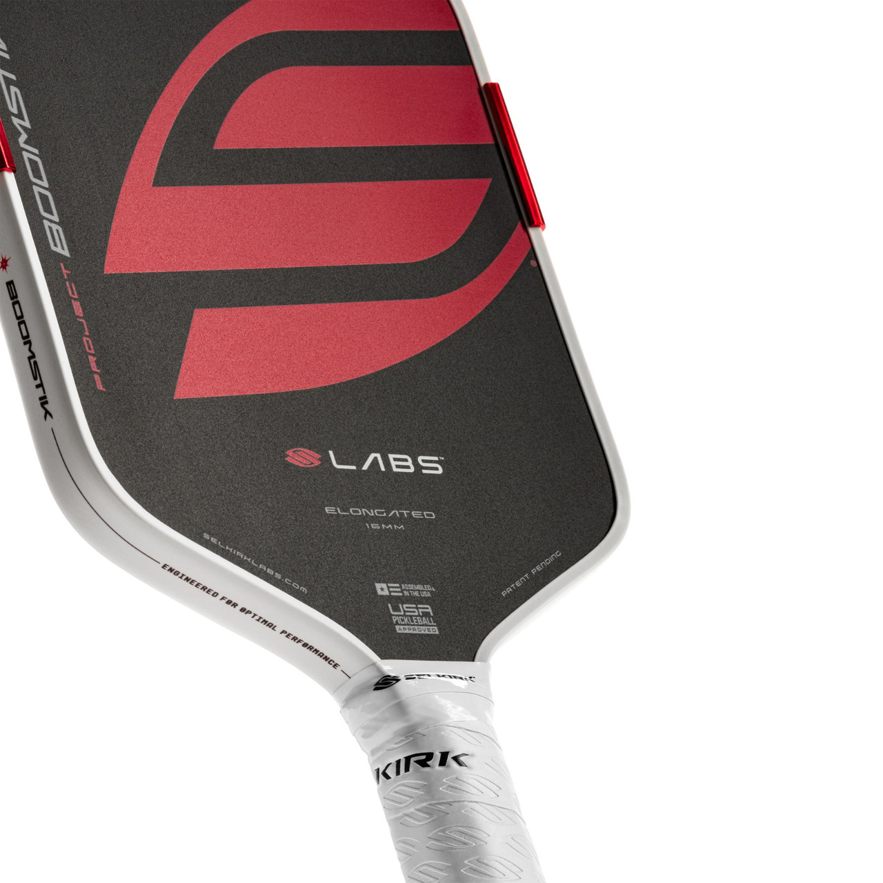 Selkirk Labs Project Boomstik Pickleball Paddle (Elongated, Black