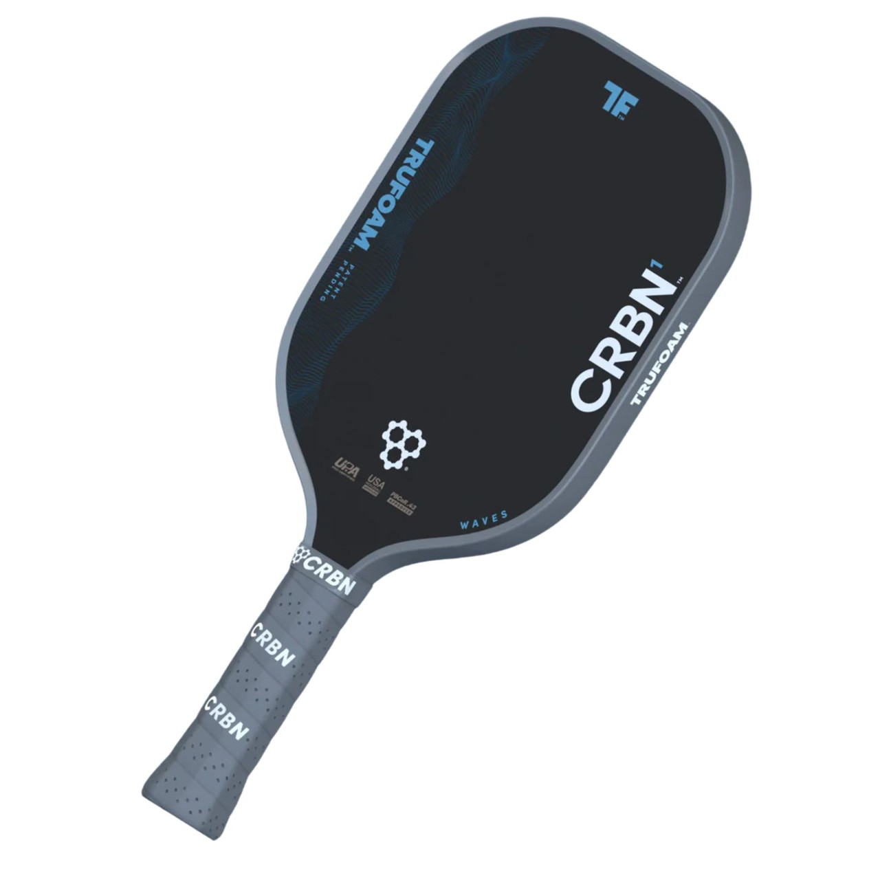 CRBN - CRBN³ TruFoam Waves (Elongated) CRBN³ TruFoam Waves Pickleball Paddle (Elongated) - paddlepro